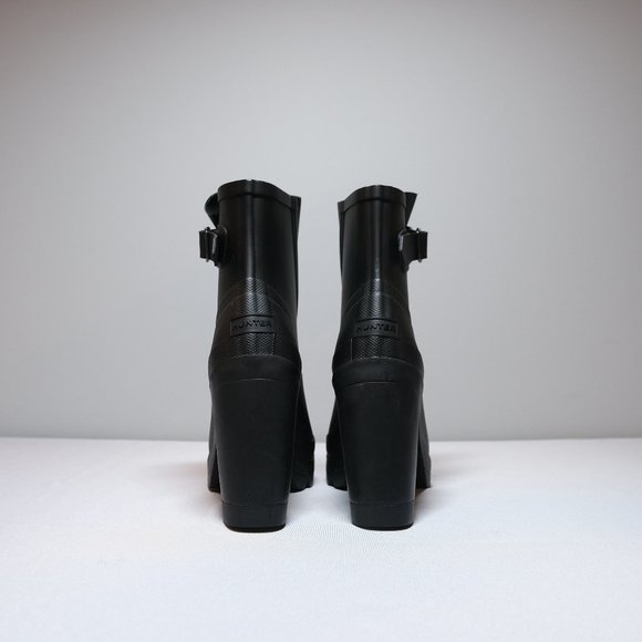 High Heeled Hunter Rain Boots - Picture 4 of 7